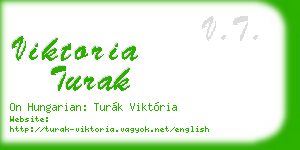 viktoria turak business card